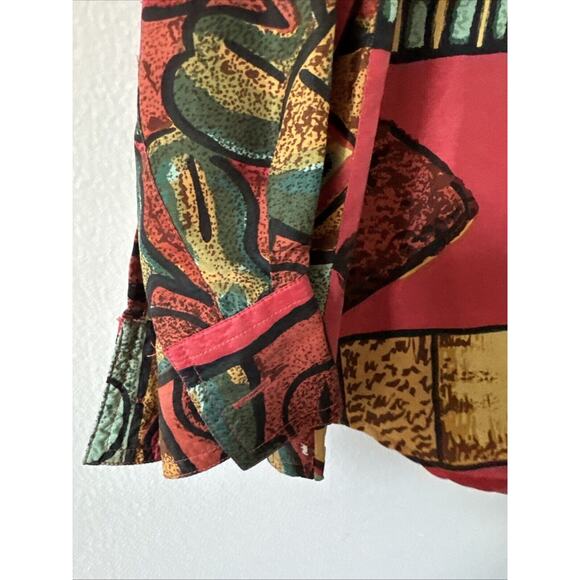 Dennise Paris Silk Blouse Women’s Small - Picture 7 of 9